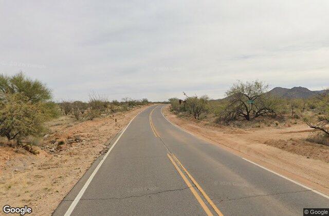 Street view of 15949 W. Diamond Bell Ranch Road, Pima County, AZ