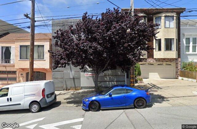 Street view of 230 Anza Street, San Francisco, CA