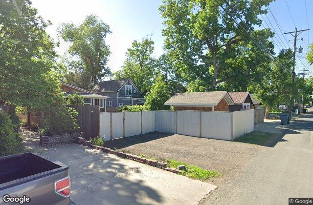 Street view of 1st and Main, Longmont, CO