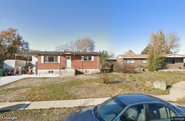 Street view of 1596 North Main Street, Layton, UT